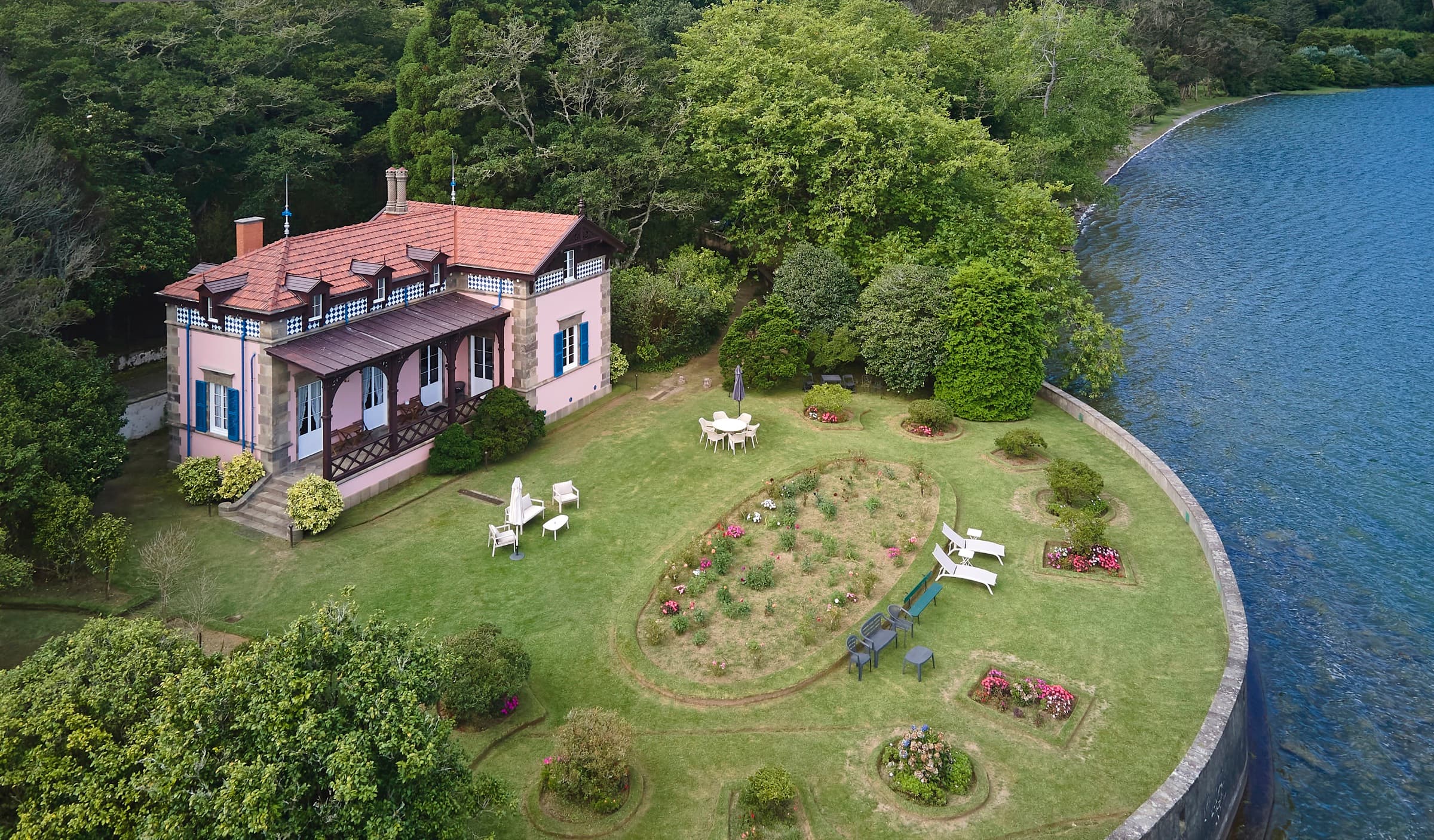 Vista para a Lagoa das Furnas